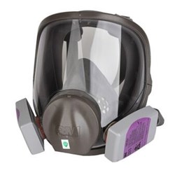 Kit Respirador Facial 3M 6800 com Cartuchos 7093 P3