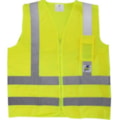 Colete com Bolso Amarelo Refletivo