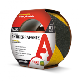 Fita Antiderrapante 866 Zebrada - ADERE 5 Metros