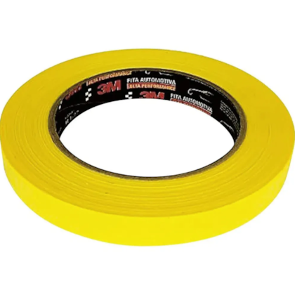 Fita Crepe Automotiva De Alta Performance - 18 mm X 40 Metros - 3M
