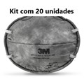 Kit com 20 - Respirador 3M 8713 PFF1