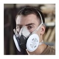 Kit Respirador Mascara 3m 6200 Para Solda