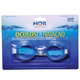 Óculos de natação Fashion Mor - Azul - 001896