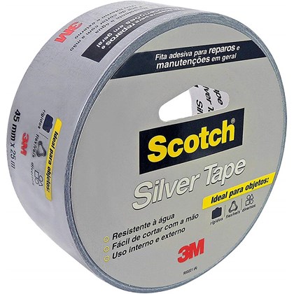Silver Tape 3M - Uso Domestico 45 Mm X 25 M