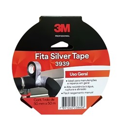 Silver Tape Industrial 3939 50 Mm X 50 M Individual